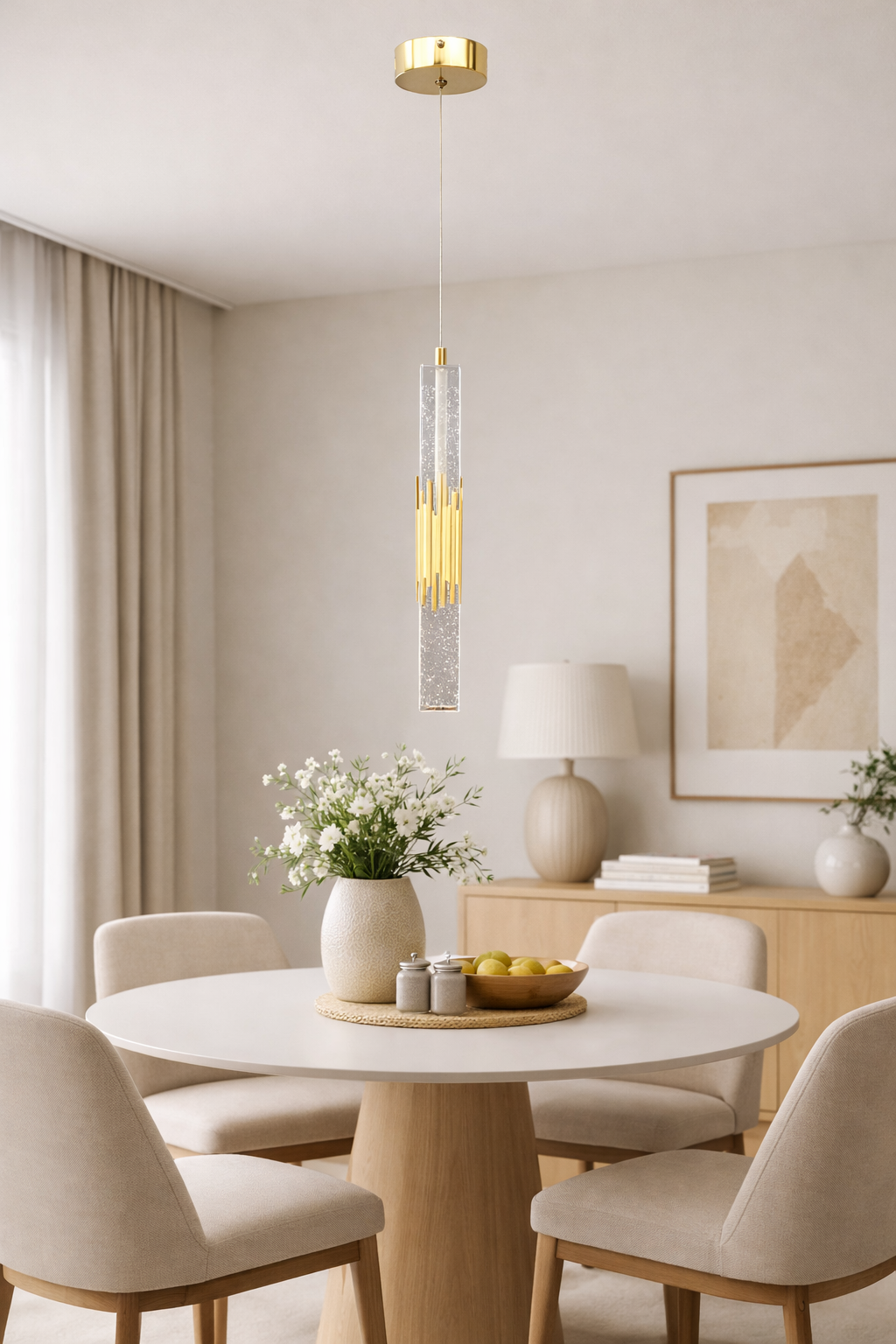 Подвесной светильник Nordic Glow LED нейтральный свет 12W (20377/1GD)