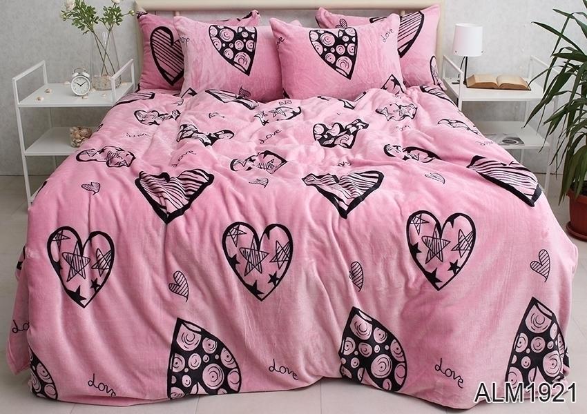 Комплект постельного белья ALM1921 семейный велсофт микрофибра наволочки 50x70 см Комплект постельного белья ALM1921 семейный велсофт микрофибра наволочки 50x70 см