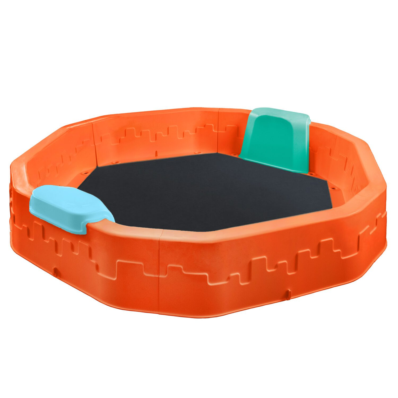 Песочница Domelo STANDART 150х150х25 см Оранжевый