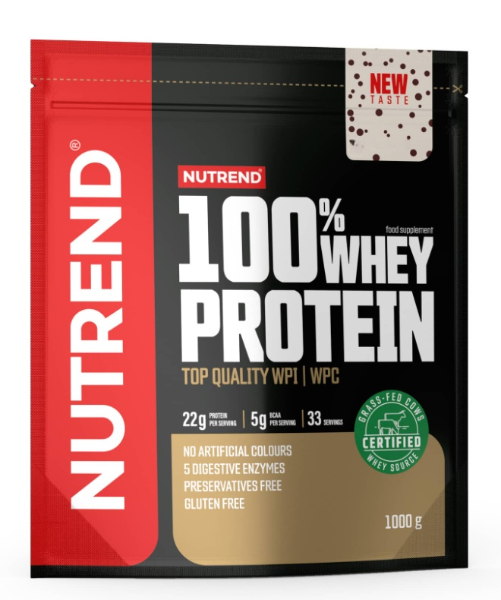Cывороточный протеин Nutrend 100% Whey Protein 1 кг