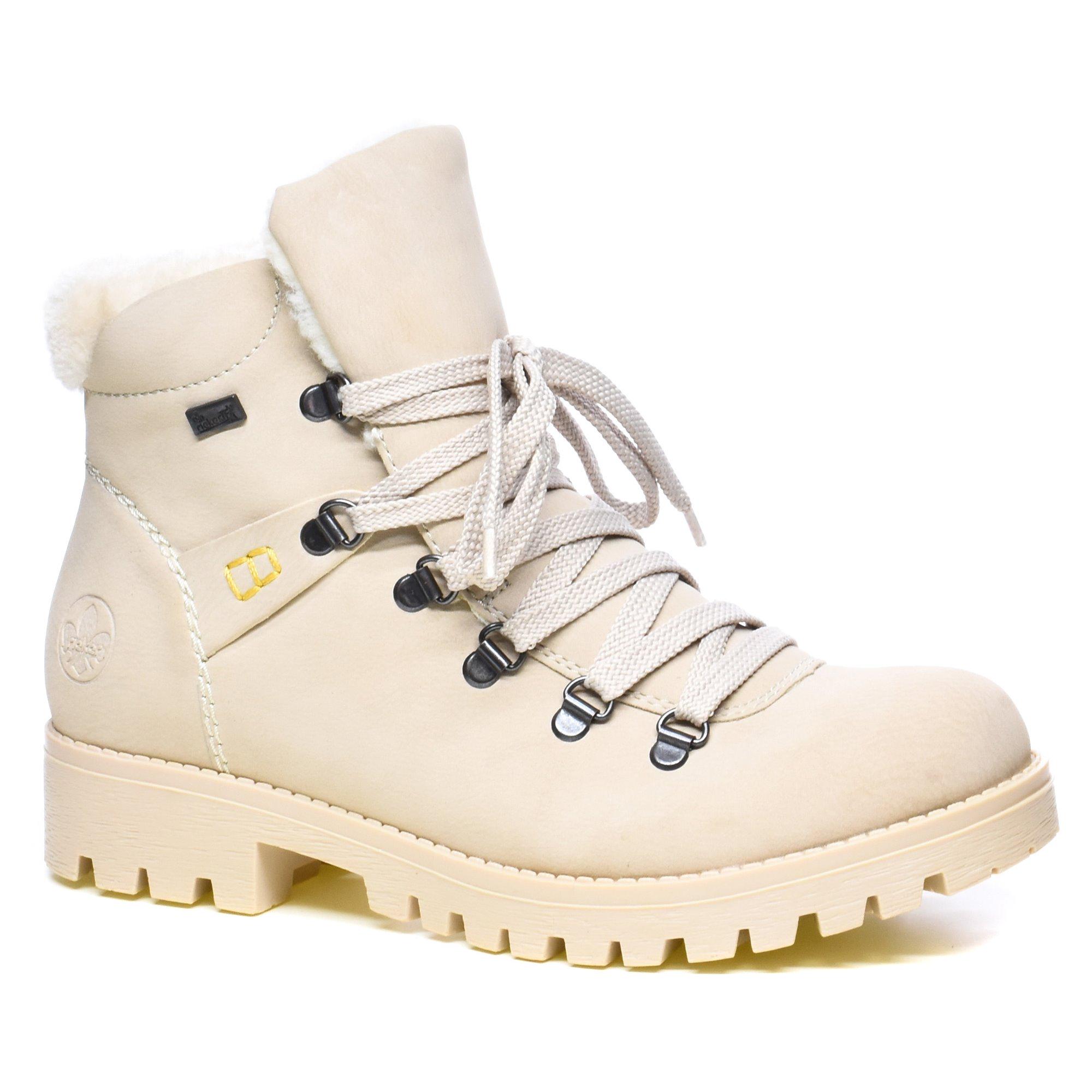 Ботинки зимние женские Rieker р. 39 Бежевый (013547-39)