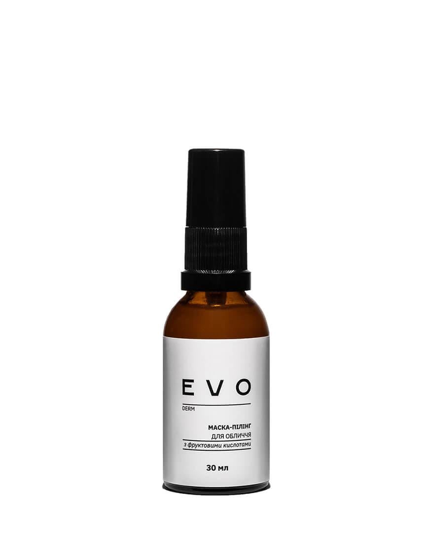Маска-пілінг для обличчя з фруктовими кислотами EVO DERM 30 мл