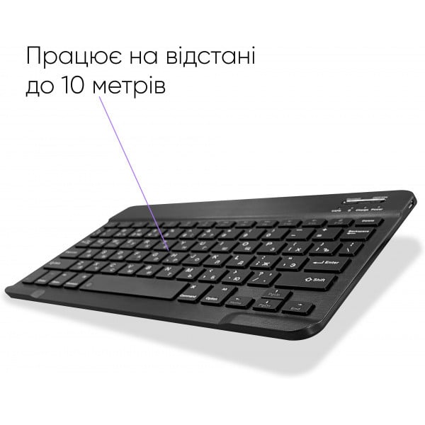 Беспроводная bluetooth-клавиатура Airon Easy Tap для Smart TV и планшета (6421) - фото 5