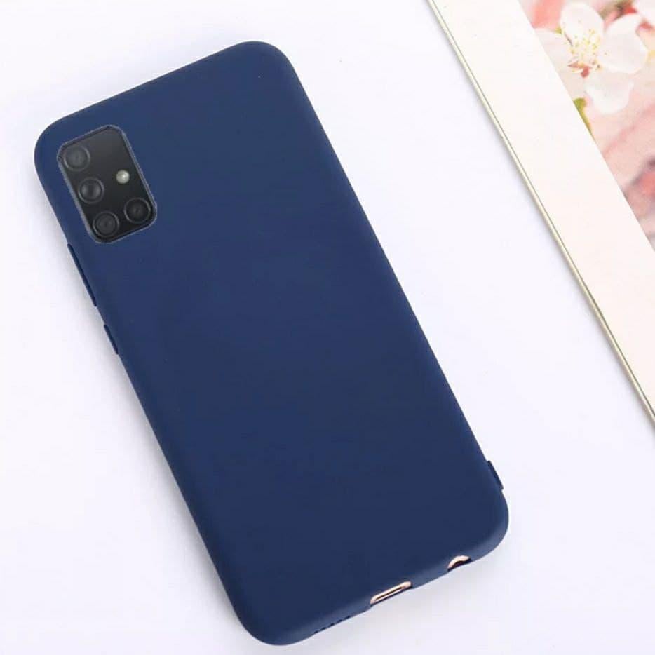 Чехол Candy Silicone для Samsung Galaxy A03s Синий (068408_4)