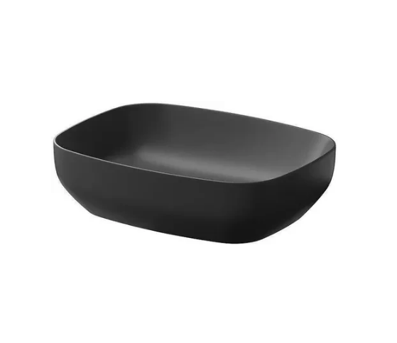 Умивальник Cersanit Larga 50х38 см Антрацитовий (K677013)