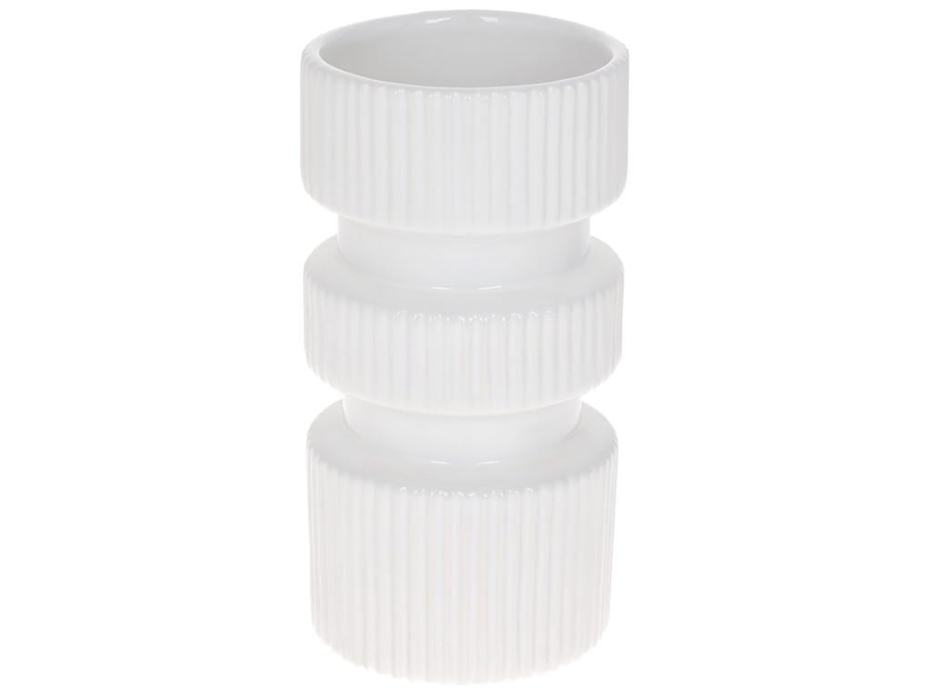 Ваза 27 см Белый глянецевый (BDI-733-533)