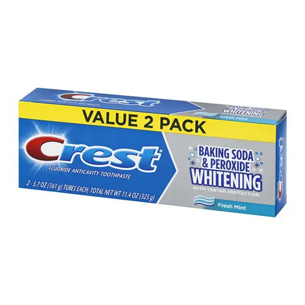 Зубная паста отбеливающая Crest Baking Soda&Peroxide Whitening 323 г (037000512097)