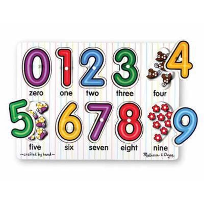 Развивающая игрушка Melissa&Doug Загляни под число (MD3273) Развивающая игрушка Melissa&Doug Загляни под число (MD3273)