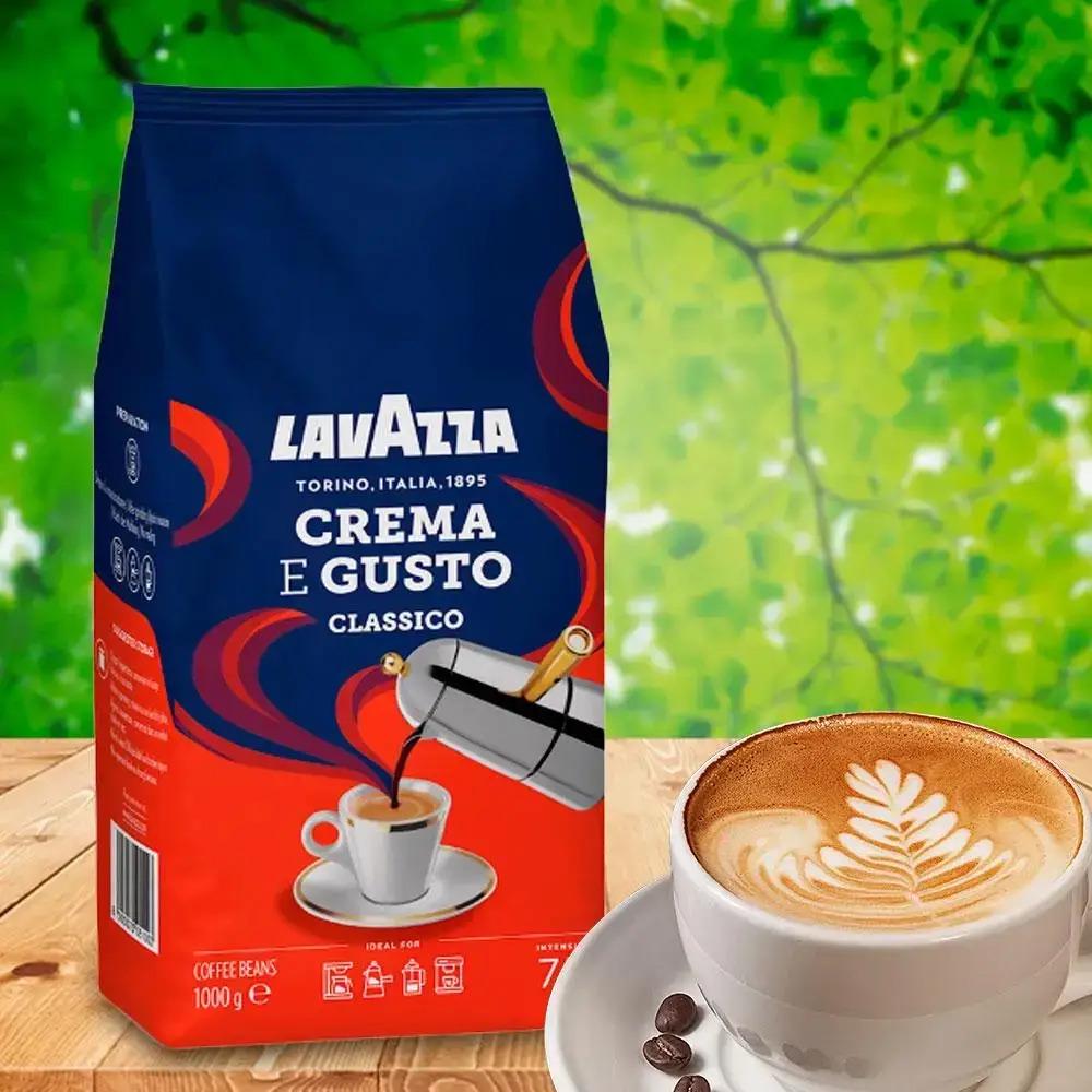 Кава в зернах Lavazza Crema e gusto Classico 1 кг (28080690) - фото 5 Кава в зернах Lavazza Crema e gusto Classico 1 кг (28080690) - фото 5