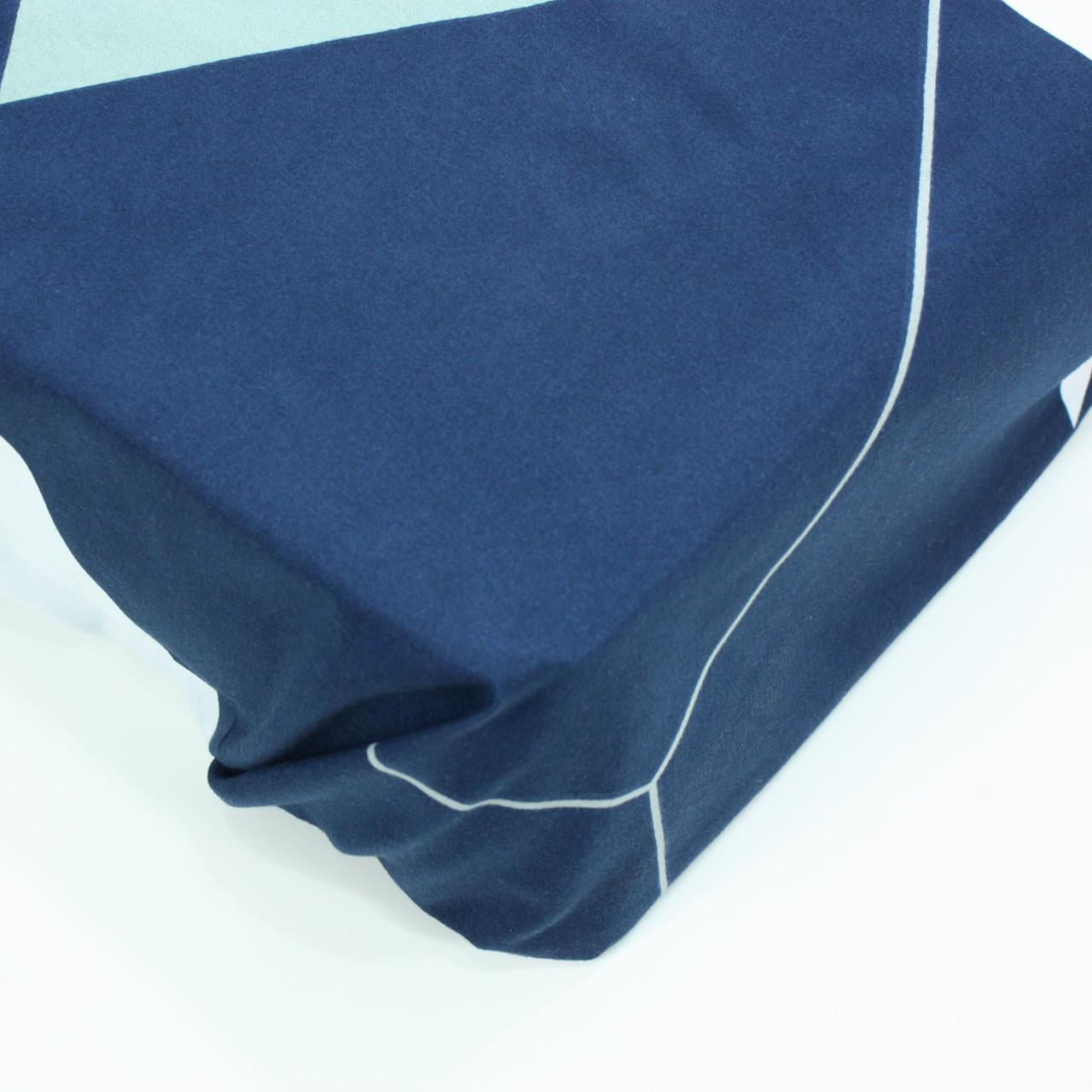 Простынь З0056 200x220 см Синий/Серый/Белый (156312)