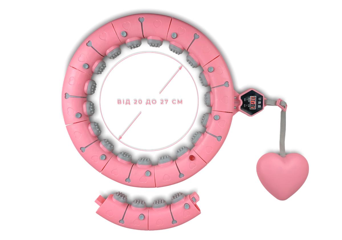 Хулахуп EasyFit Hoop Balance Pro с утяжелителем и счетчиком (EF-0253) - фото 4 Хулахуп EasyFit Hoop Balance Pro с утяжелителем и счетчиком (EF-0253) - фото 4