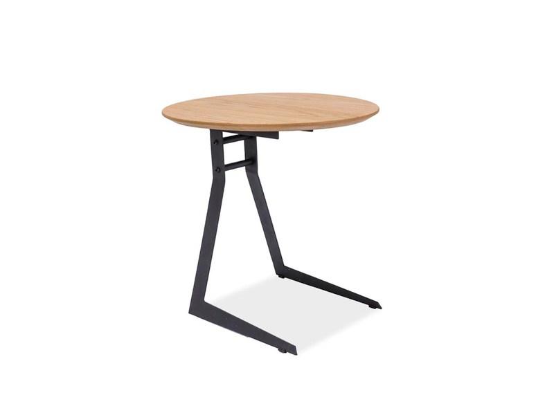 Журнальный стол Vico 45х50 Дуб/Черный