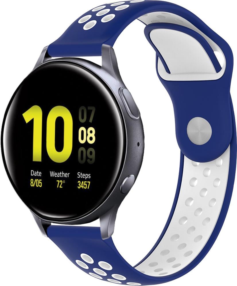 Ремешок Sport для Galaxy Watch Active 2 40/44 мм Blue White (23035-62)