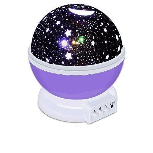 Нічник-проектор зоряного неба Star Master Dream QDP01 Purple (bks_02023)