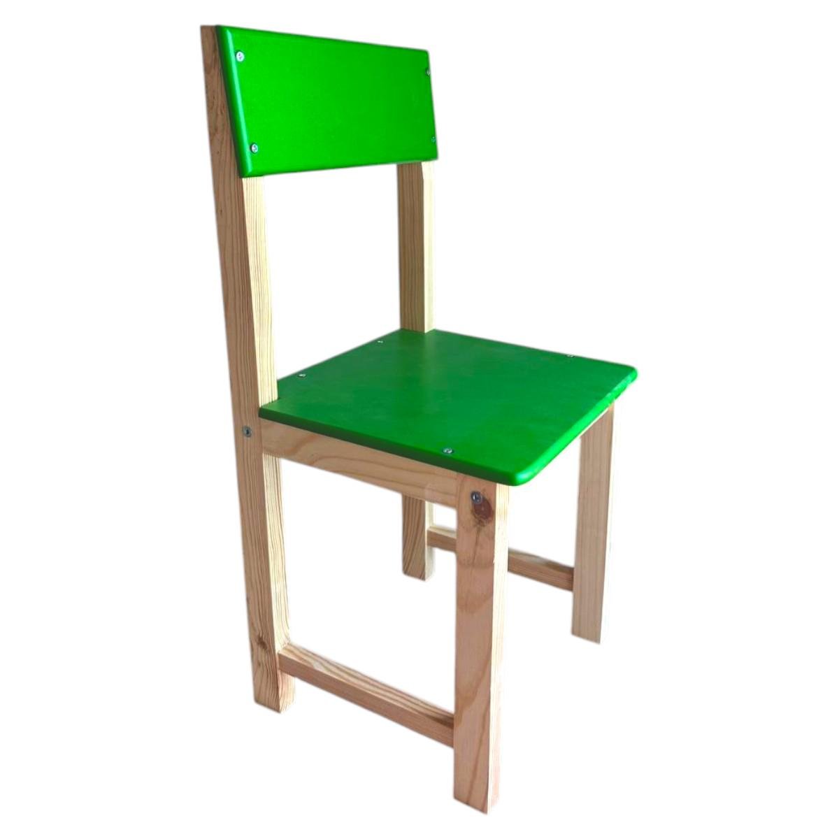 Детский стульчик деревянный Kolodo 56 см Зеленый Детский стульчик деревянный Kolodo 56 см Зеленый