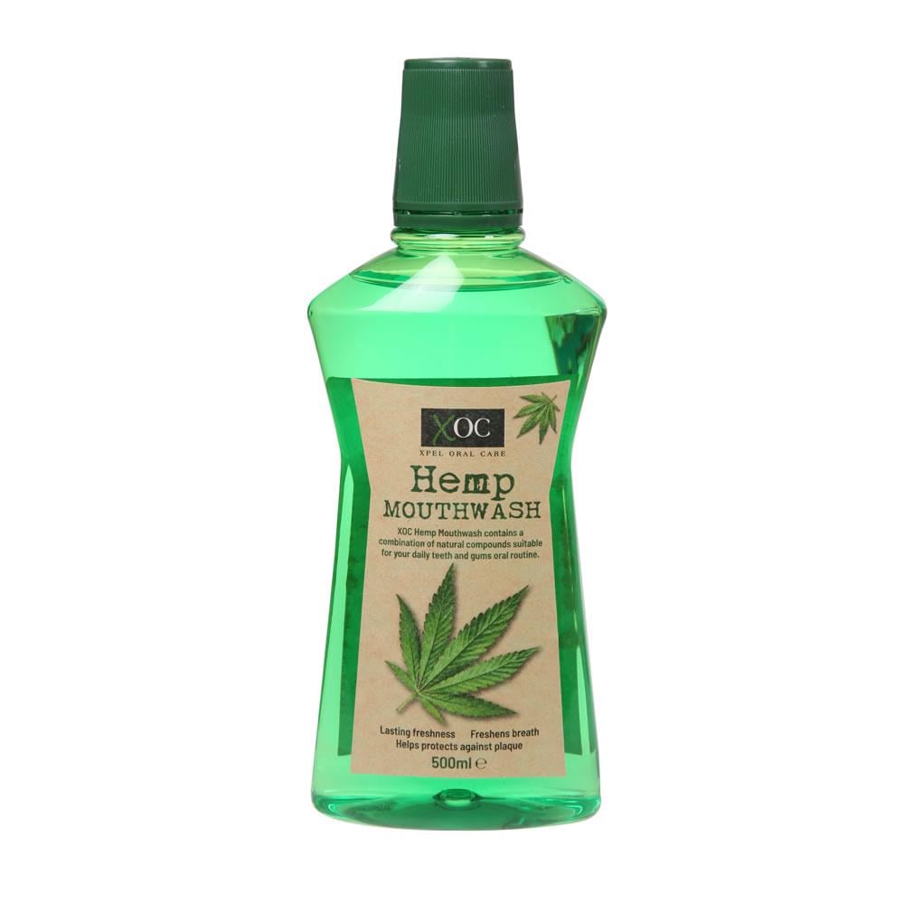 Ополіскувач для порожнини рота Xpel Hemp Mouthwash антибактеріальний 500 мл