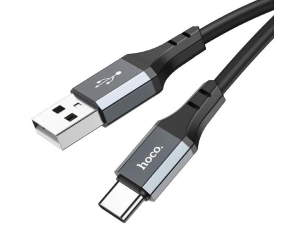 Кабель огнестойкий Hoco X92 USB to Type-C 3 м Black Кабель огнестойкий Hoco X92 USB to Type-C 3 м Black
