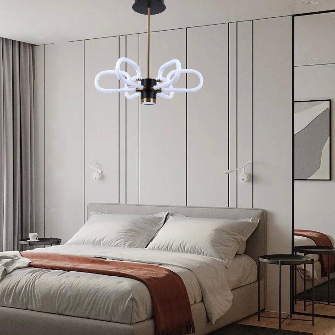 Люстра светодиодная акриловая Sirius N 3906-6 77W