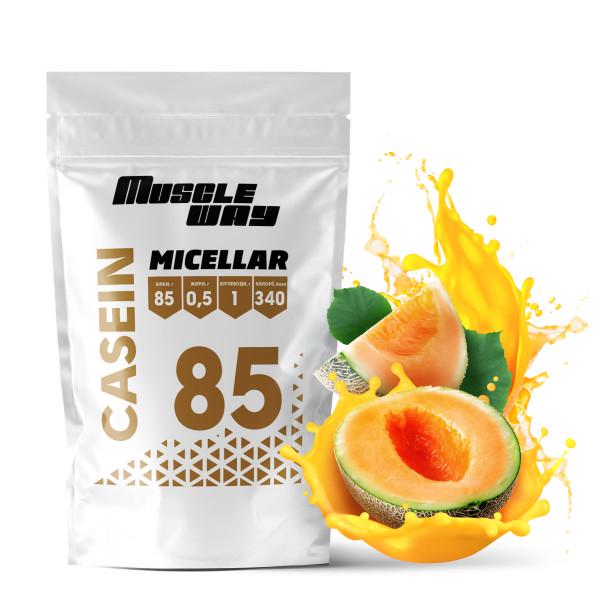 Мицеллярный казеин MuscleWay 85% Дыня на 13 порций в порошке 500 г (21-125-mk-bs1.d)