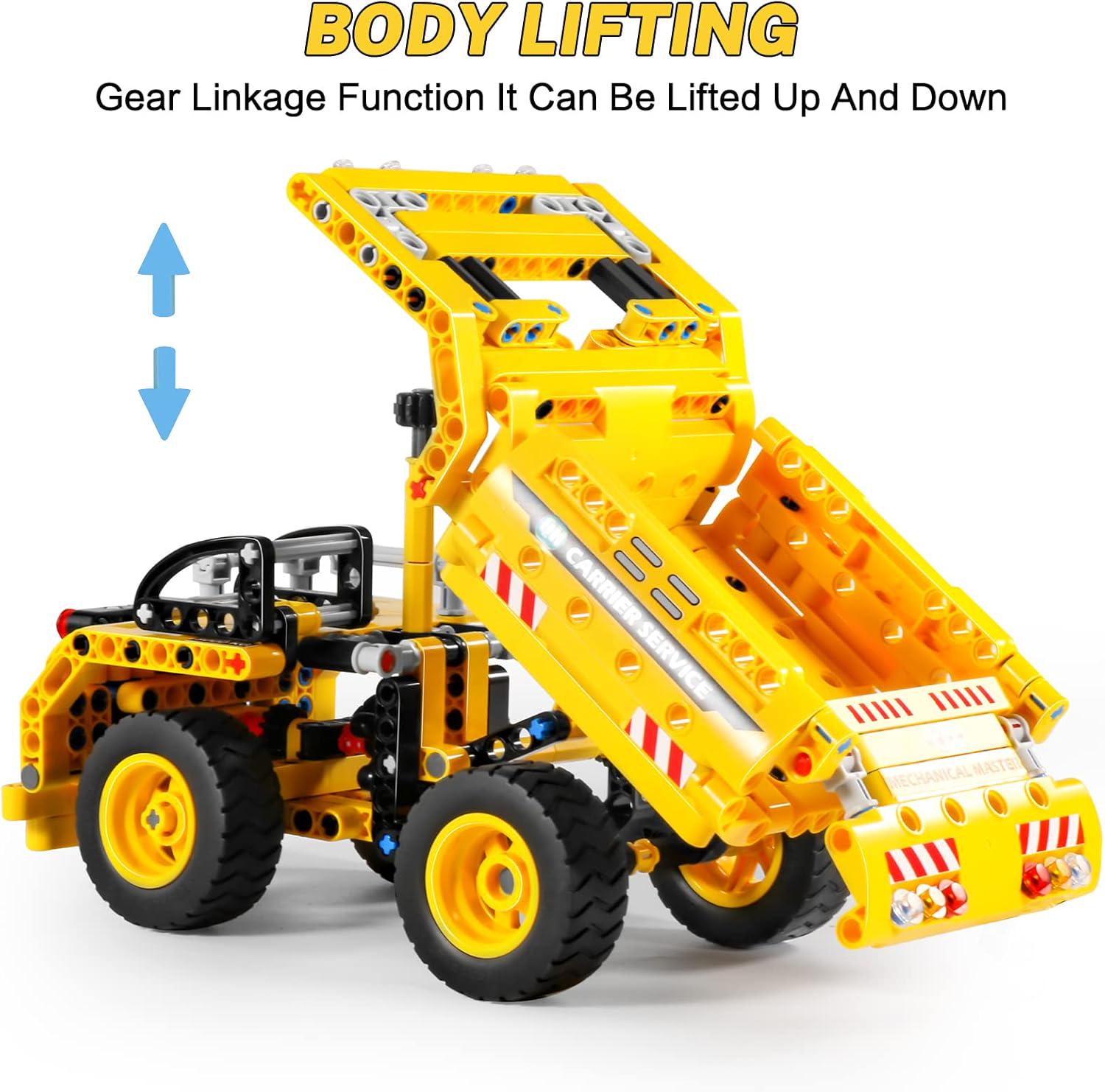 Конструктор Mijia Wanzhi Dump Truck&Aircraft - фото 2 Конструктор Mijia Wanzhi Dump Truck&Aircraft - фото 2