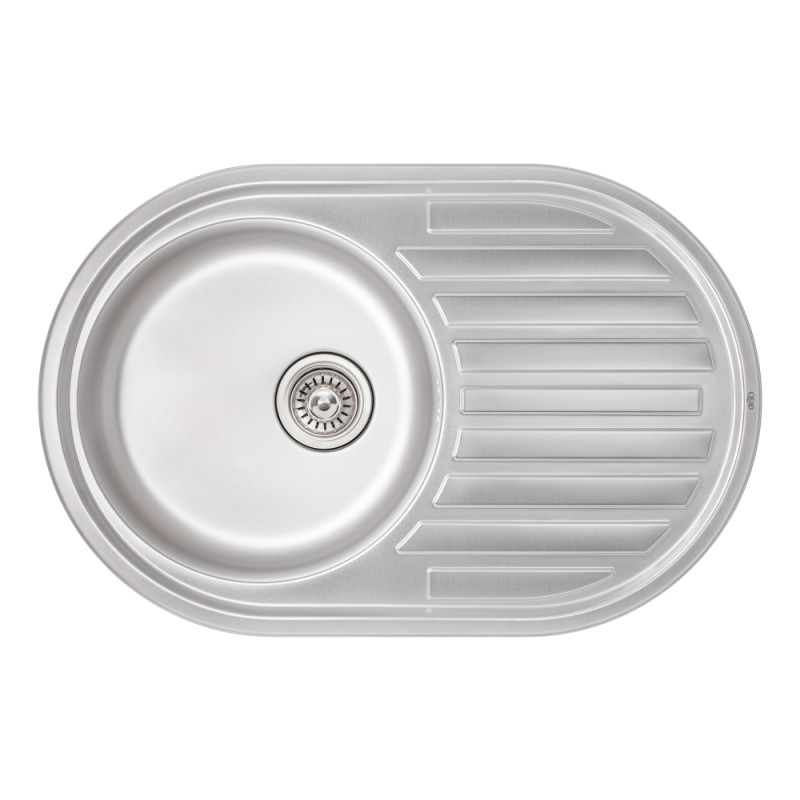 Мийка кухонна Q-tap 7750 Micro Decor 0,8 мм (QT7750MICDEC08)