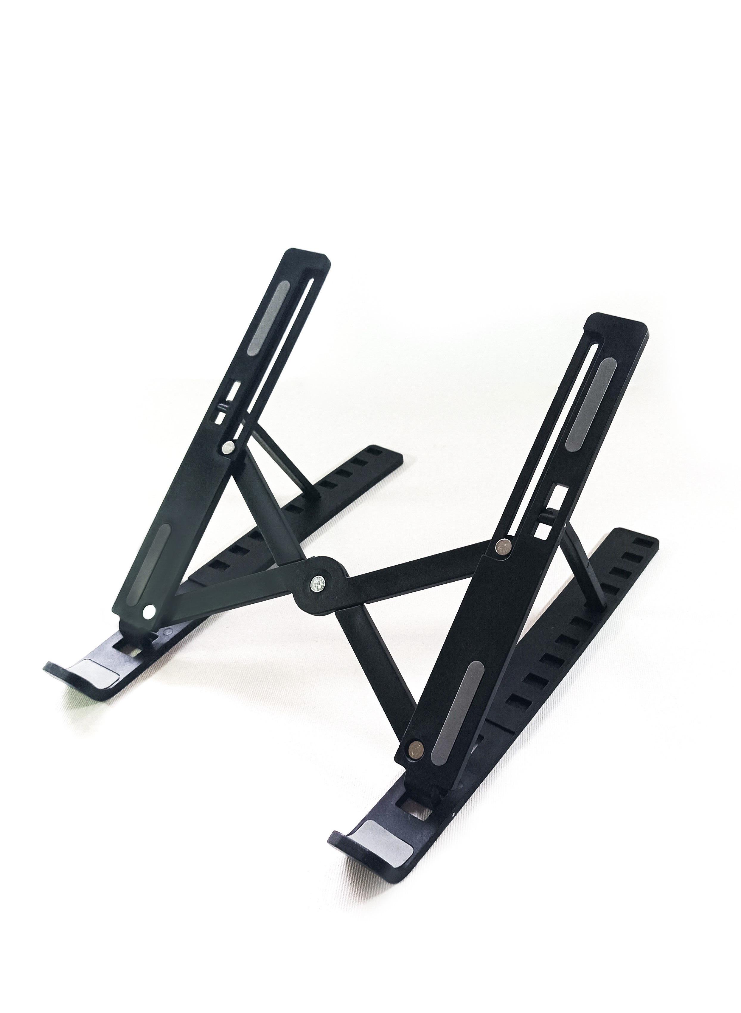 Подставка для ноутбука регулируемая 10 складная Черный (2141780877) Подставка для ноутбука регулируемая 10 складная Черный (2141780877)