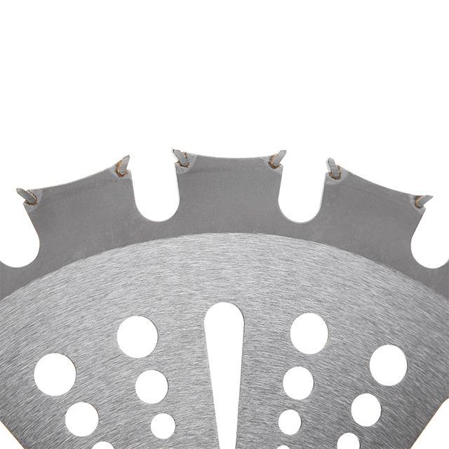 Ніж для мотокоси/тримера з твердосплавними напайками Intertool DT-2351 ø 255 мм 40T двосторонній - фото 2 Ніж для мотокоси/тримера з твердосплавними напайками Intertool DT-2351 ø 255 мм 40T двосторонній - фото 2