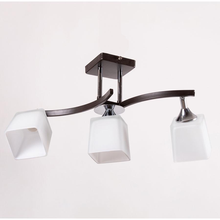 Люстра стелева Свет SR-N3324/3 BK+CH