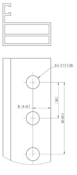 Петля для стекла WALA WTB с круглой крышкой Черный (WTB8010441X BL) - фото 6 Петля для стекла WALA WTB с круглой крышкой Черный (WTB8010441X BL) - фото 6