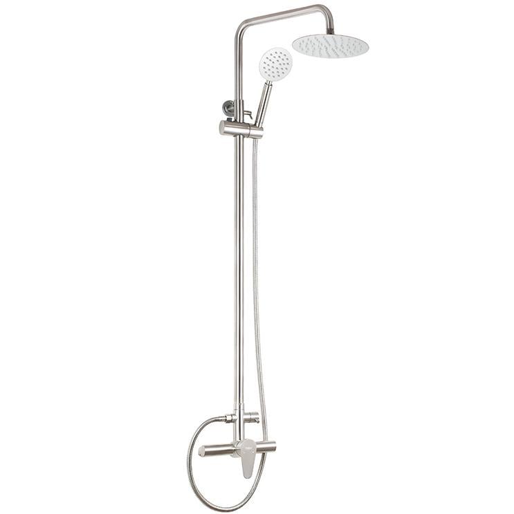 Душевая система со смесителем Haiba SUS-003-J HB3946 Сатин (125887) Душевая система со смесителем Haiba SUS-003-J HB3946 Сатин (125887)