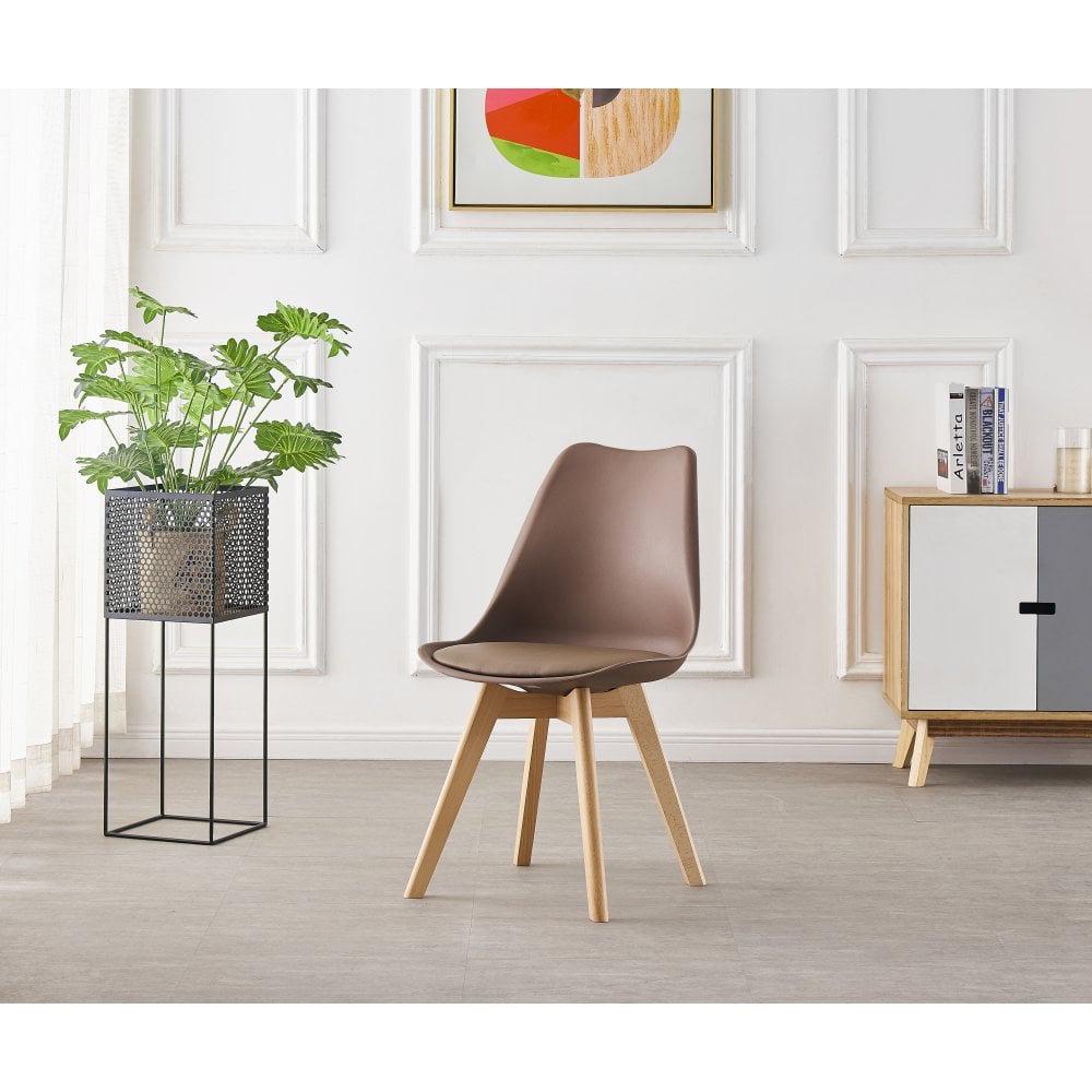 Стул Intarsio Kruz Бук/Коричневый (11671671) - фото 8