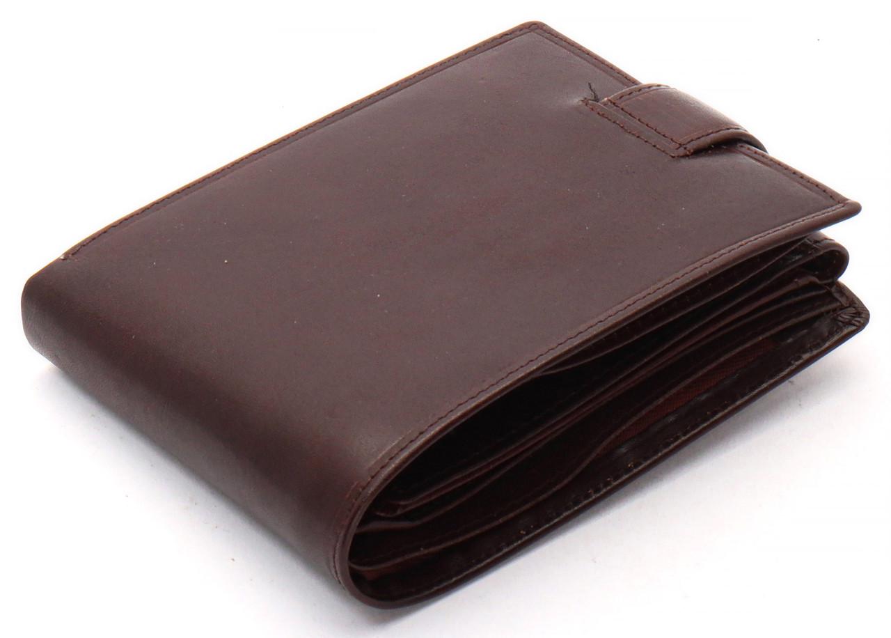 Портмоне мужское Marco Coverna кожаное с отделениями для документов Коричневый (MCBK010-805) - фото 4 Портмоне мужское Marco Coverna кожаное с отделениями для документов Коричневый (MCBK010-805) - фото 4