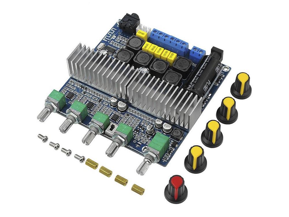 Усилитель мощности TPA3116 для систем 2,1 50 Вт х 2 и 100 Вт на сабвуфер с входом bluetooth - фото 2