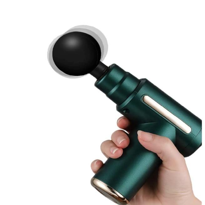 Масажер для м'язів Massage Gun MGE 006 Зелений - фото 4