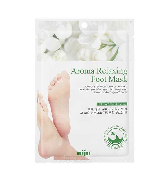 Маска для ног расслабляющая Konad Niju Aroma Relaxing Foot Mask Pack 18 мл (8809109831902)