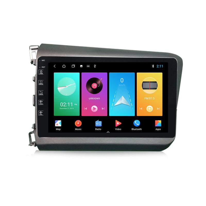 Автомагнитола штатная Torssen F96128 для Honda Civic 2012- г. 4G Carplay 6/128 GB 9" (21211018)