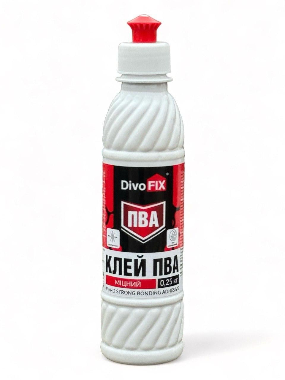 Клей ПВА-Д Усиленный DivoFix 0,25 кг (1405230463)