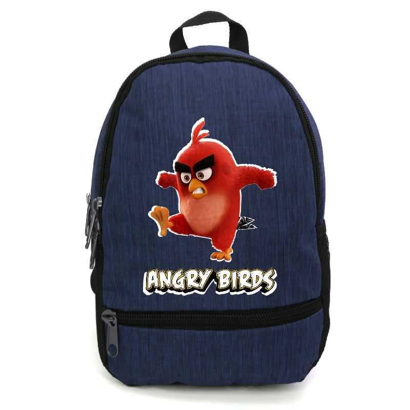 Школьный рюкзак подростковый Cappuccino Toys с принтом Angry Birds ANG-0011 12,5 л Синий (2133990346)