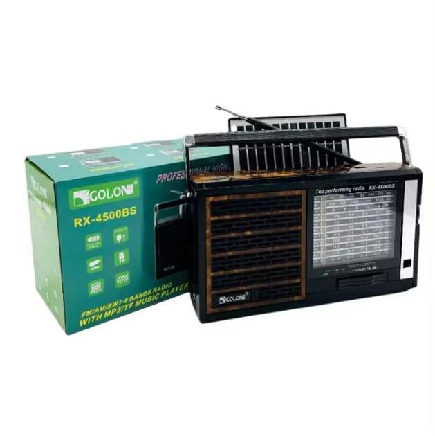 Радиоприемник Golon RX-4700BS MP3/USB/TF плеер/Bluetooth/солнечная панель (a53164ff)