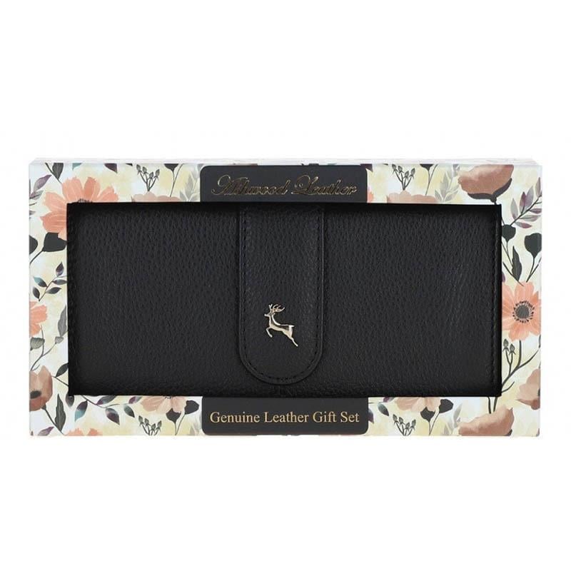 Кошелек женский Ashwood J53 Black (35164)