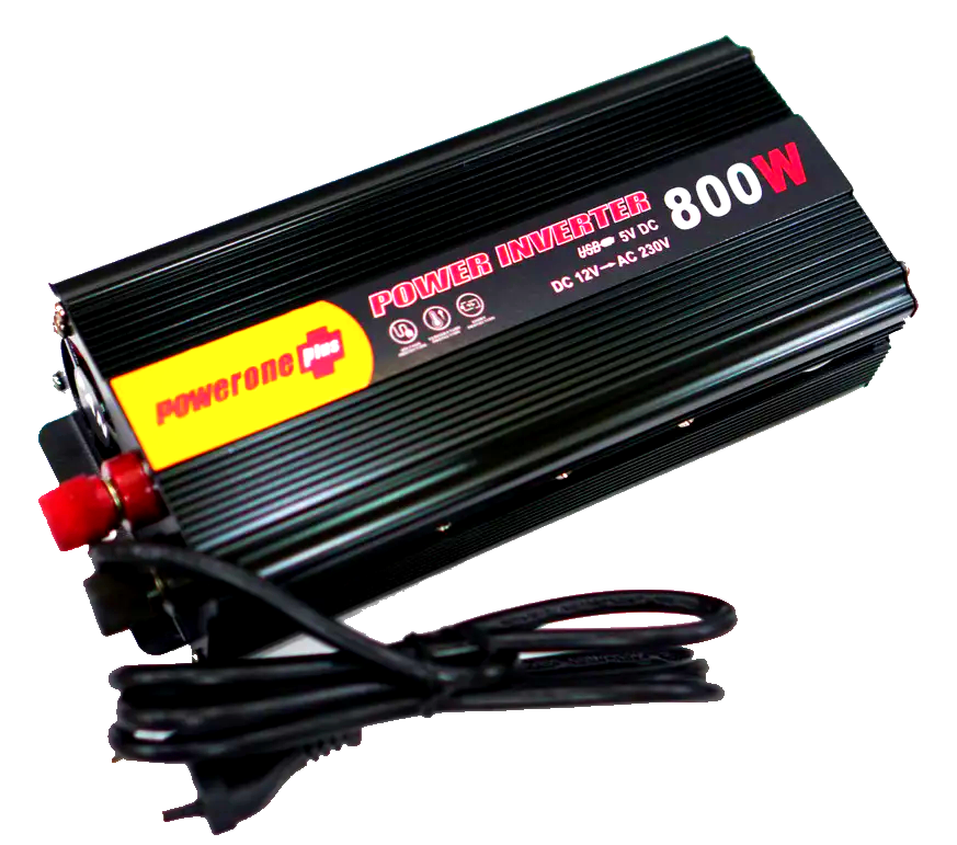 Инвертор автомобильный PowerOne 12-220V 800W с зарядкой аккумулятора (22494789) - фото 3 Инвертор автомобильный PowerOne 12-220V 800W с зарядкой аккумулятора (22494789) - фото 3