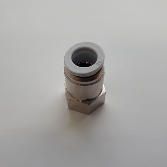 Прямий пневматичний цанговий фітінг з внутрішнім різьбленням TP XPCF10-G03 - фото 2 Прямий пневматичний цанговий фітінг з внутрішнім різьбленням TP XPCF10-G03 - фото 2