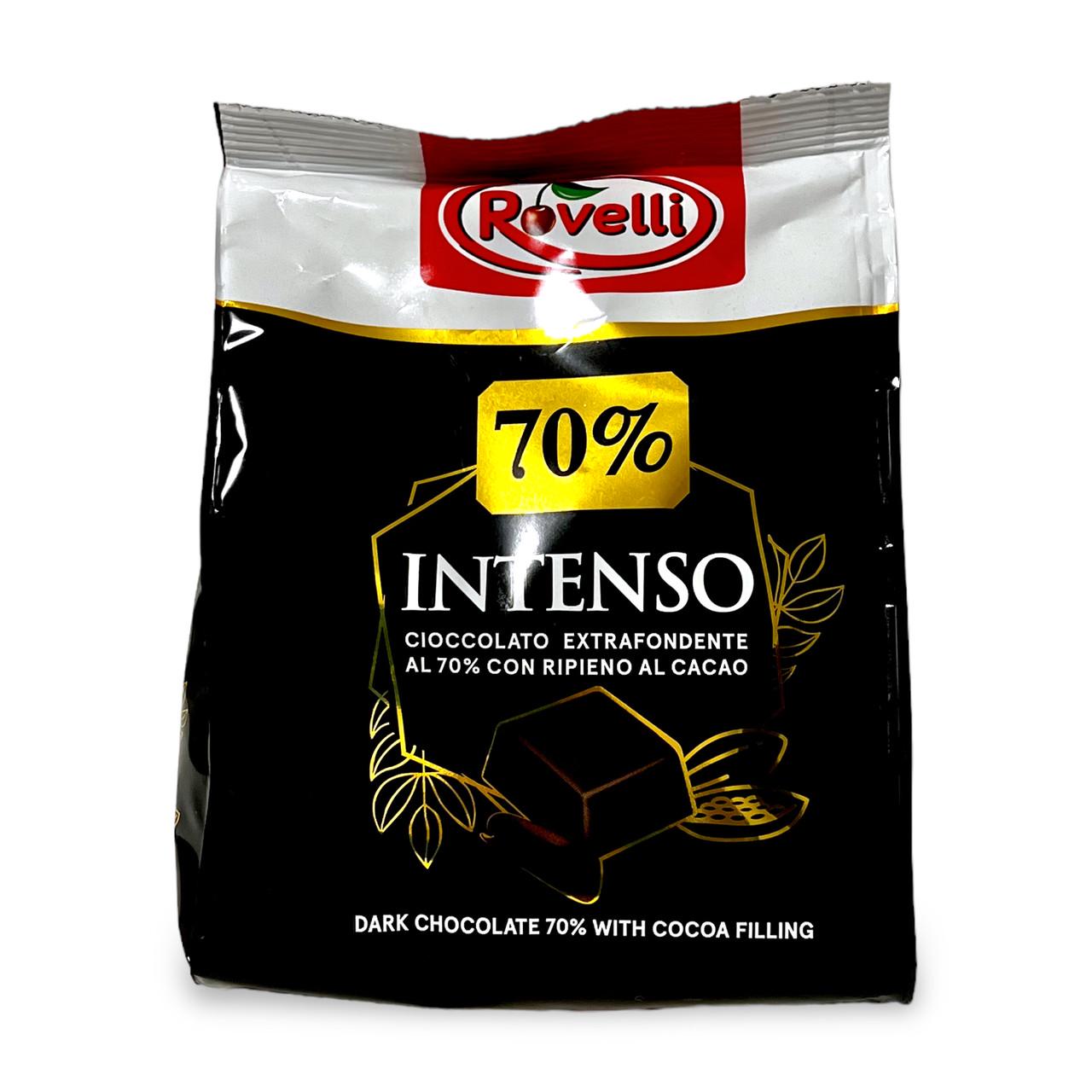 Цукерки праліне ROVELLI intenso 70% какао 250 г (2033687606)