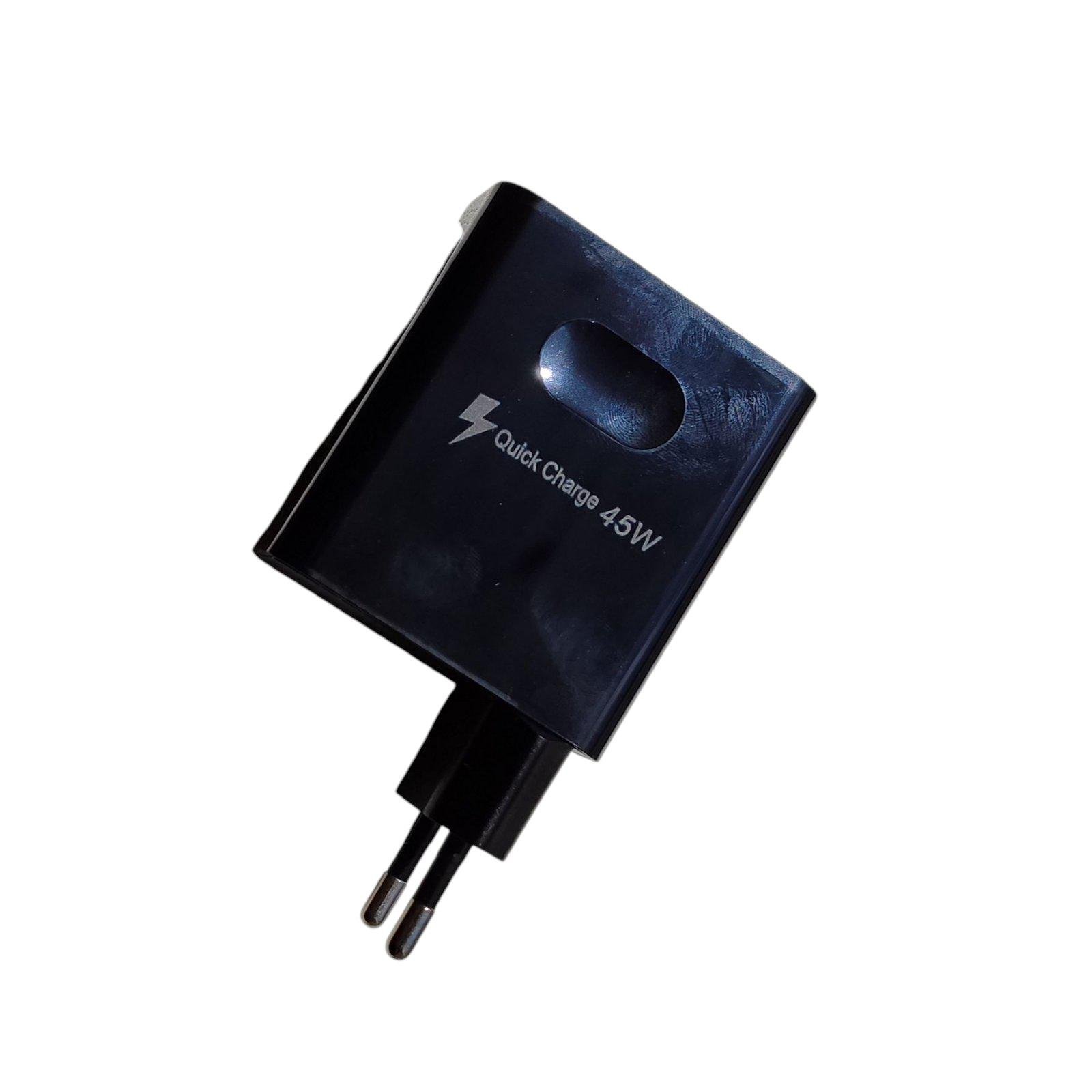 Пристрій мережевий зарядний на 4 порти 45 W/2-USB/2-PD з екраном Black - фото 3 Пристрій мережевий зарядний на 4 порти 45 W/2-USB/2-PD з екраном Black - фото 3