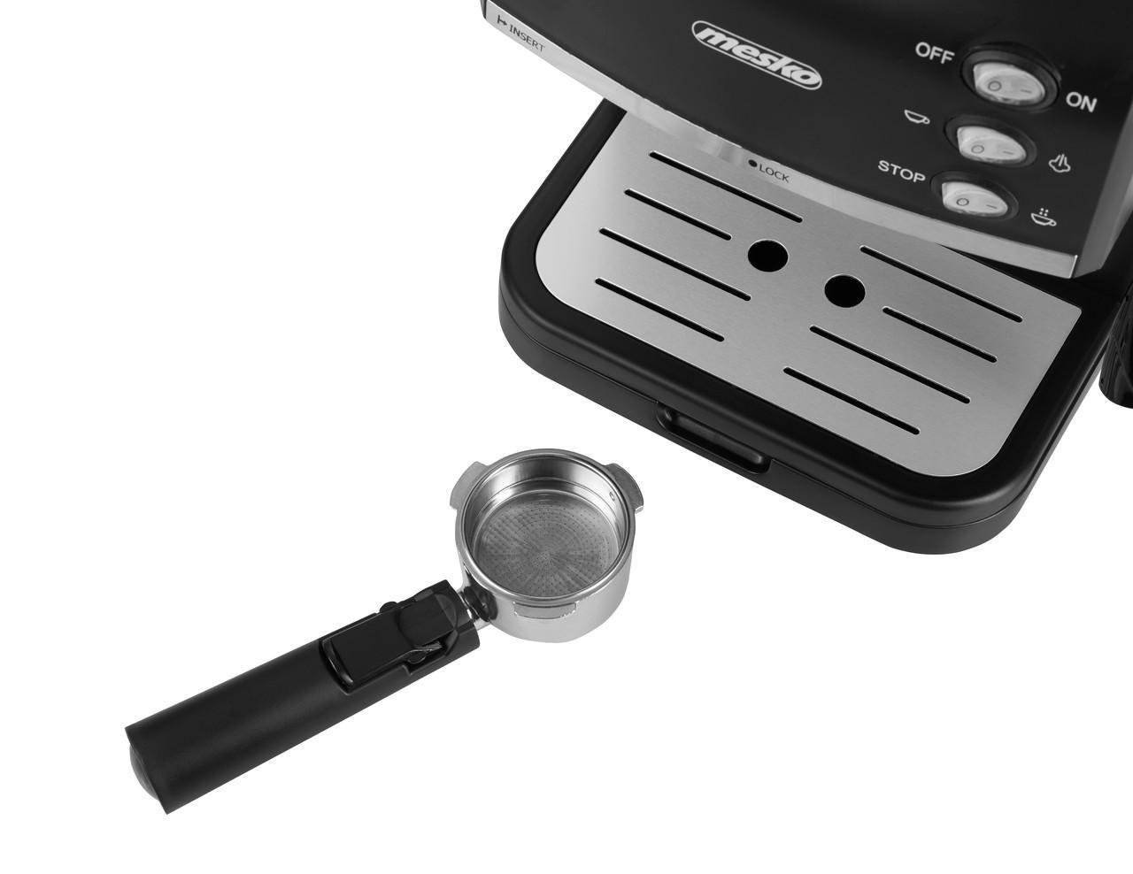 Рожковая кофеварка Mesko MS 4409 - фото 4 Рожковая кофеварка Mesko MS 4409 - фото 4