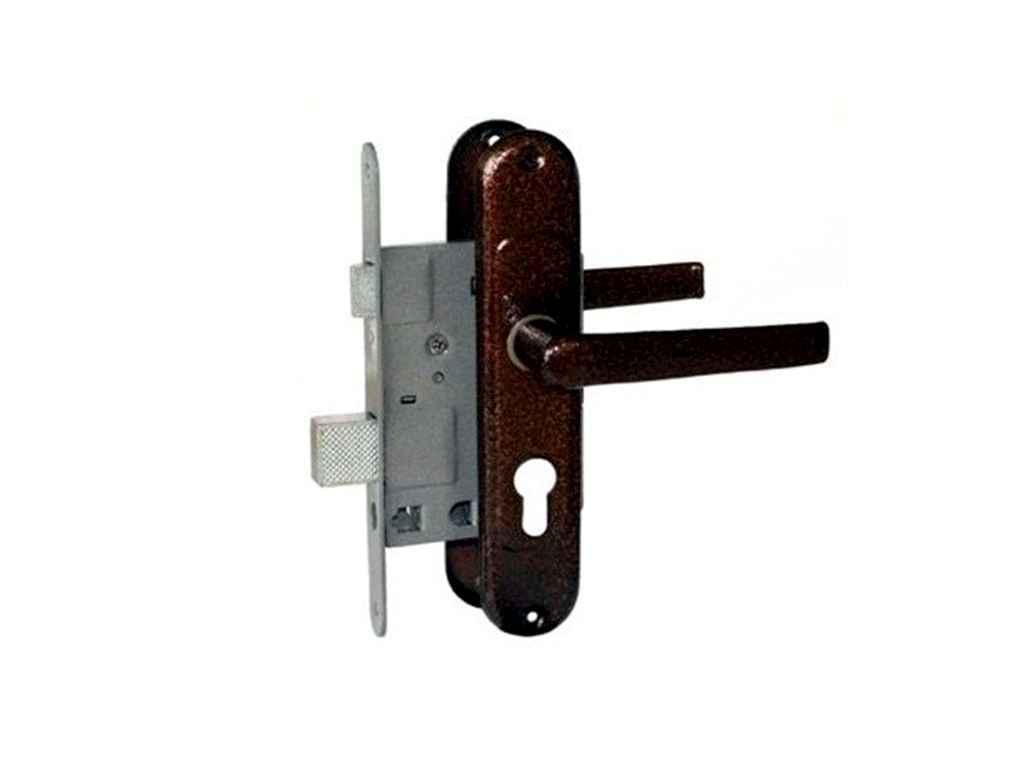 Замок врізний Тандем циліндровий ЗВ4-ЗМ бакір (809012)