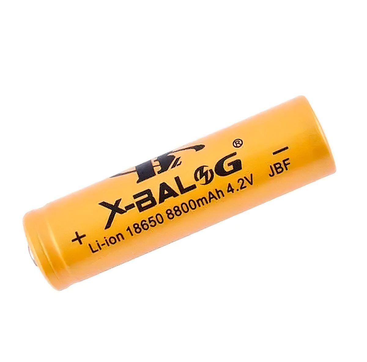 Акумулятор 18650 Li-ion X-Balog 8800 mAh 250 mAh 4.2v (1008595-Gold)