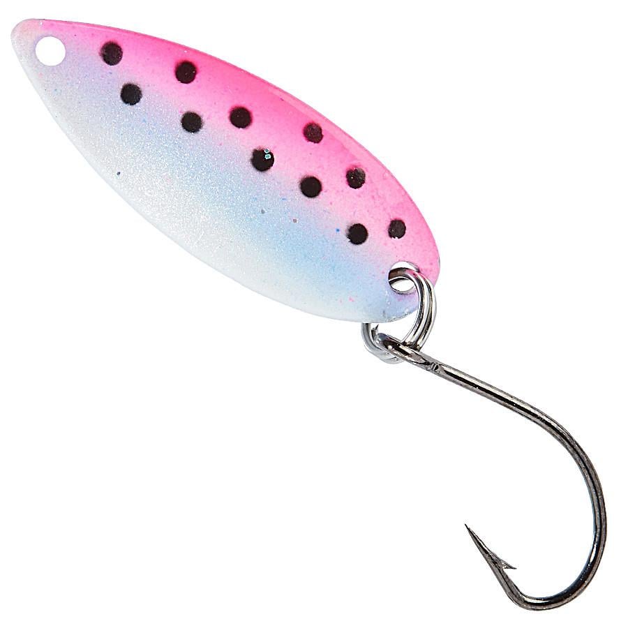 Блесна-колымалка Balzer Pro Staff Serie UV Searcher Spoon один крючок 2,1 г Розовый/Белый (16067 111) - фото 1