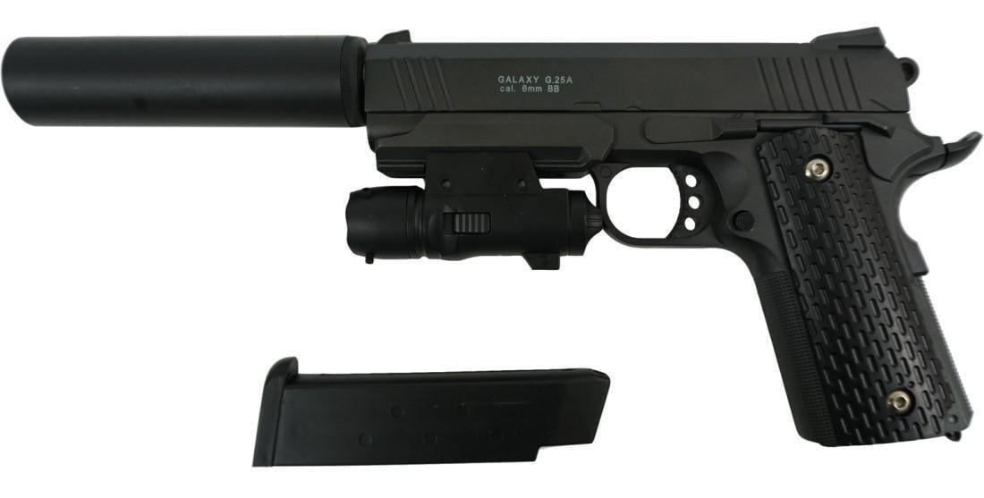 Пистолет страйкбольный Galaxy SIG Sauer 226 G25A