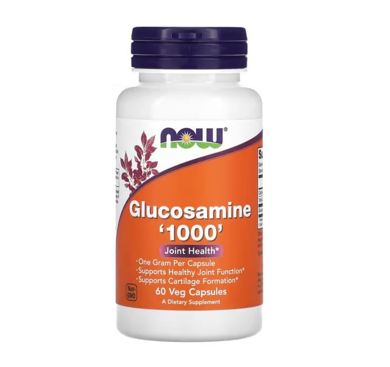 Гюкозамін NOW GLUCOSAMINE 1000 мг 60 кап.